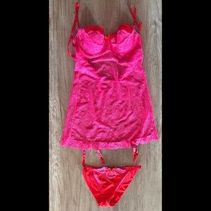 Victoria’s Secret Corset Set 34C